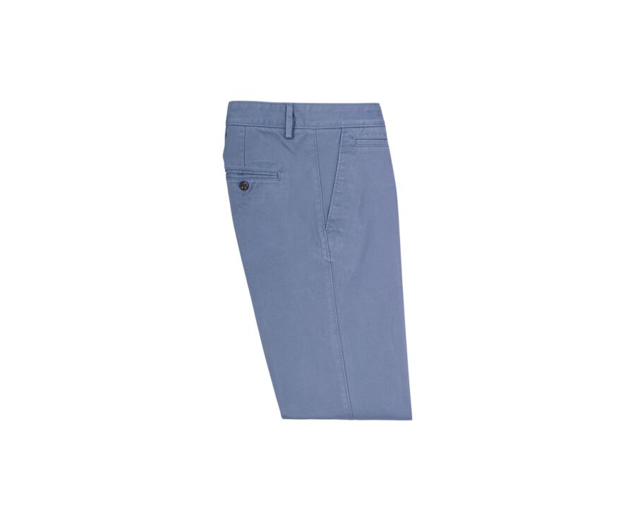 Grey Blue Chino trousers for men - NIGEL II