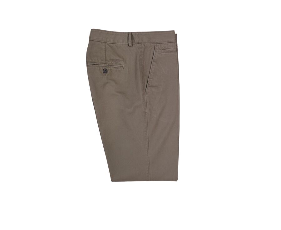 Taupe Clair Chino trousers for men - NIGEL II