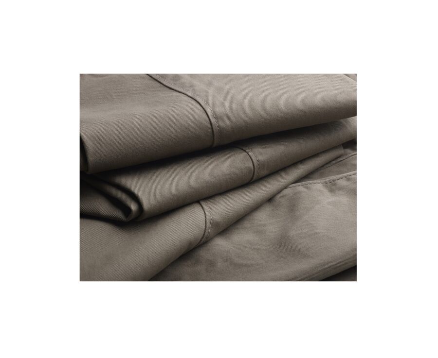 Taupe Clair Chino trousers for men - NIGEL II