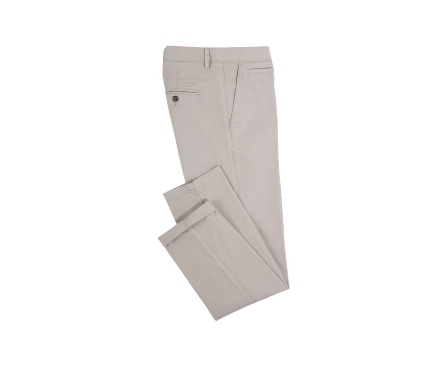 Light Olive Chino trousers for men - NIGEL II