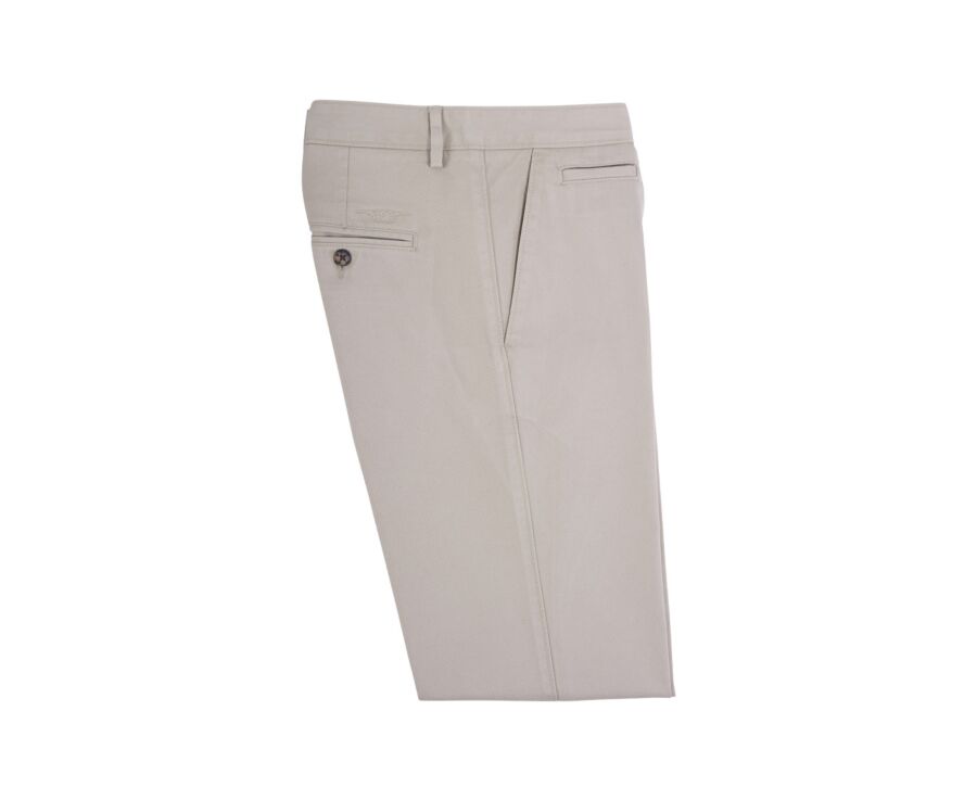 Light Olive Chino trousers for men - NIGEL II