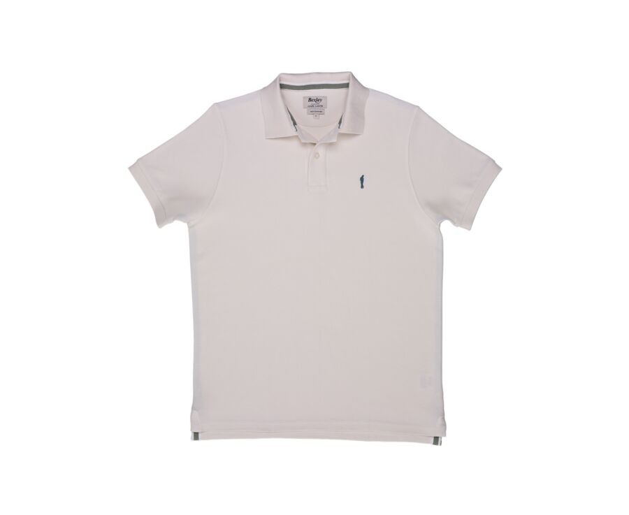 Men’s Polo Shirt - Ecru - ANDY II