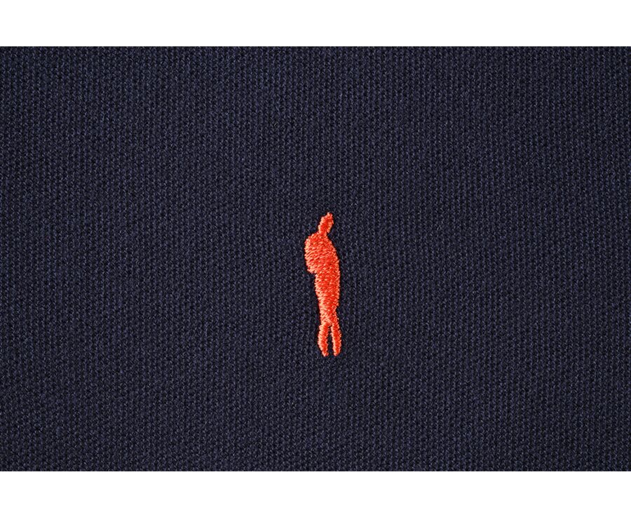 Navy Men's polo shirt - ANDY II