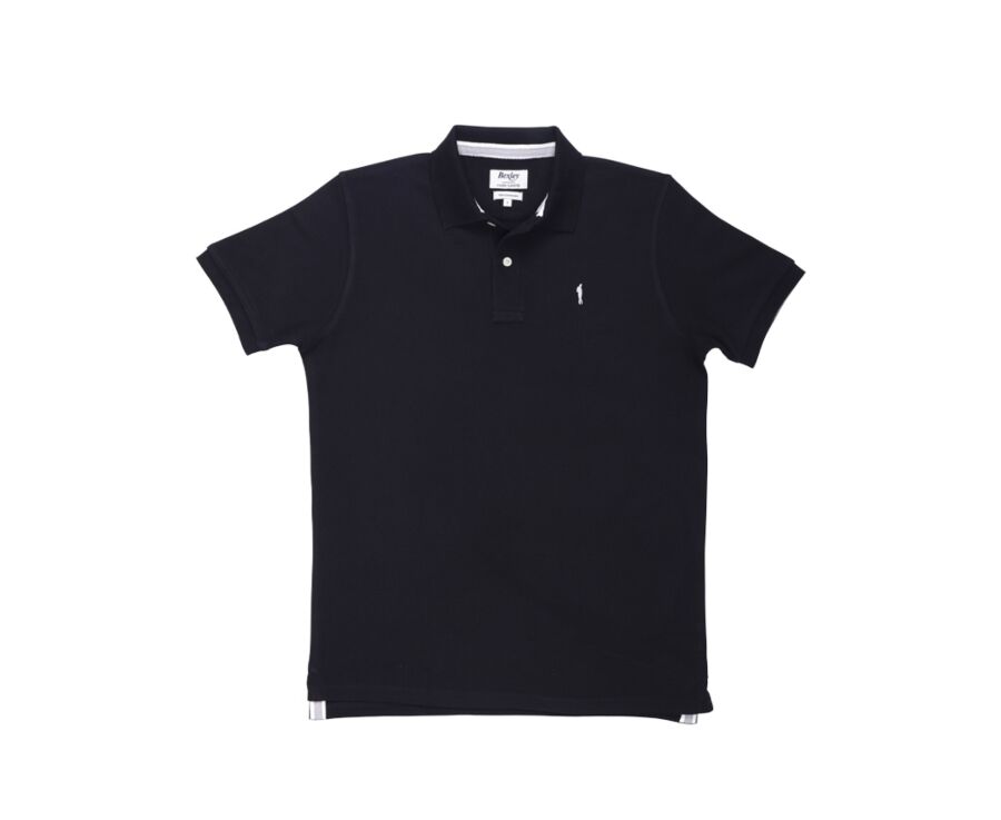 Black Men's polo shirt - ANDY II