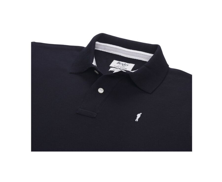 Black Men's polo shirt - ANDY II