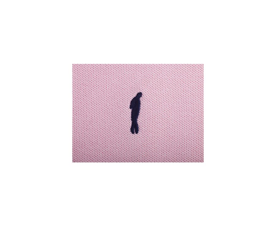 Pink Men's polo shirt - ANDY II