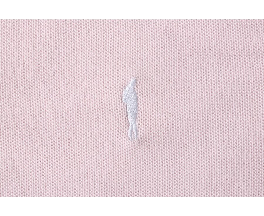 Pale Pink Men's polo shirt - ANDY II