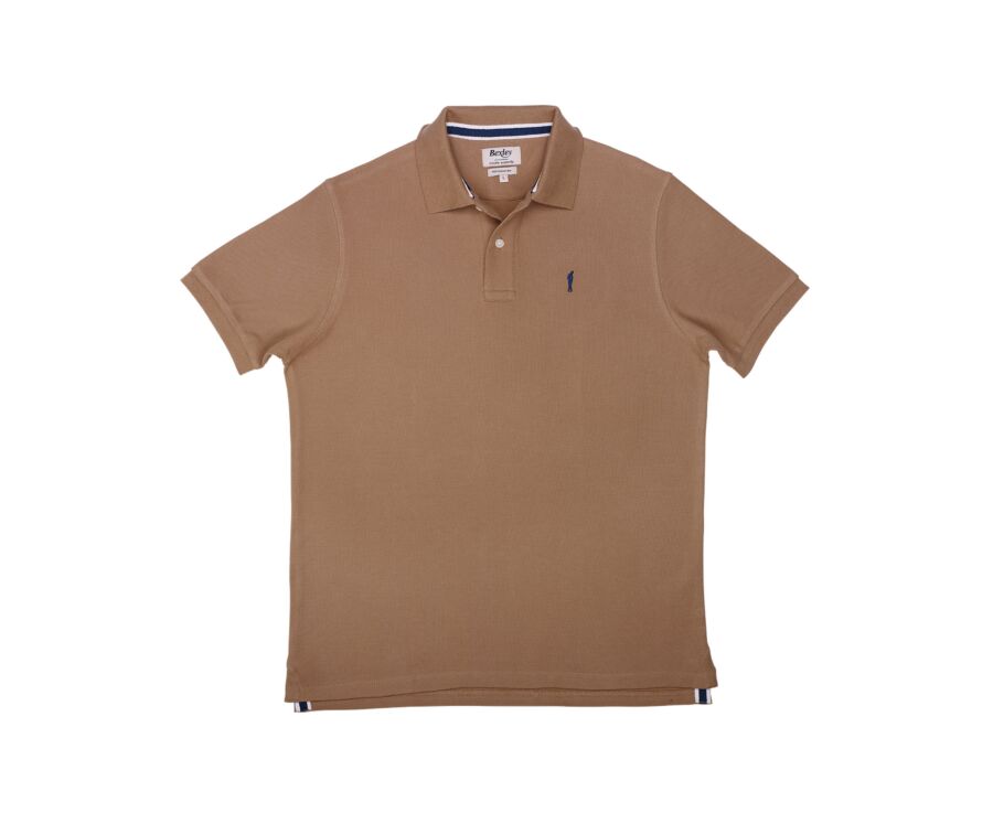 Men’s Polo Shirt Camel - ANDY II