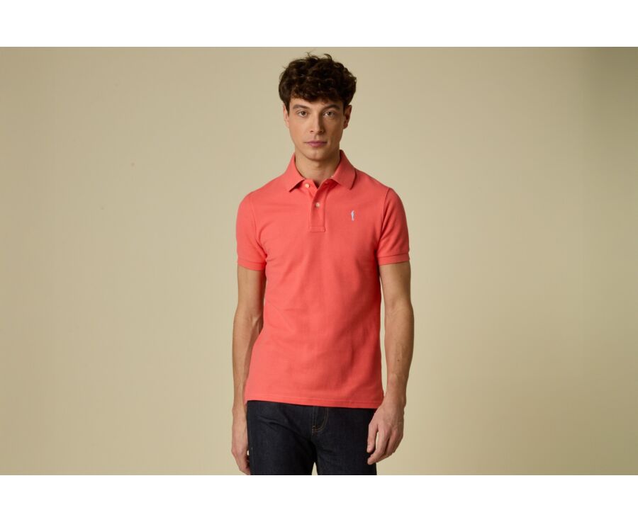 Coral Men's polo shirt - ANDY II