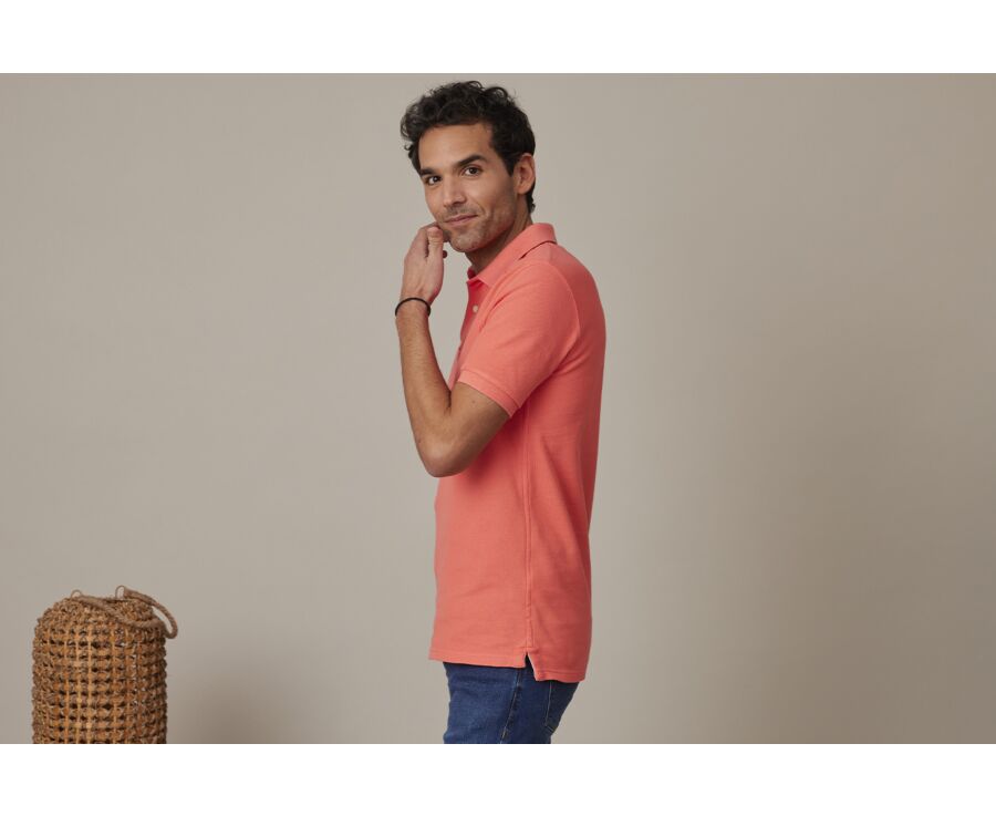 Coral Men's polo shirt - ANDY II