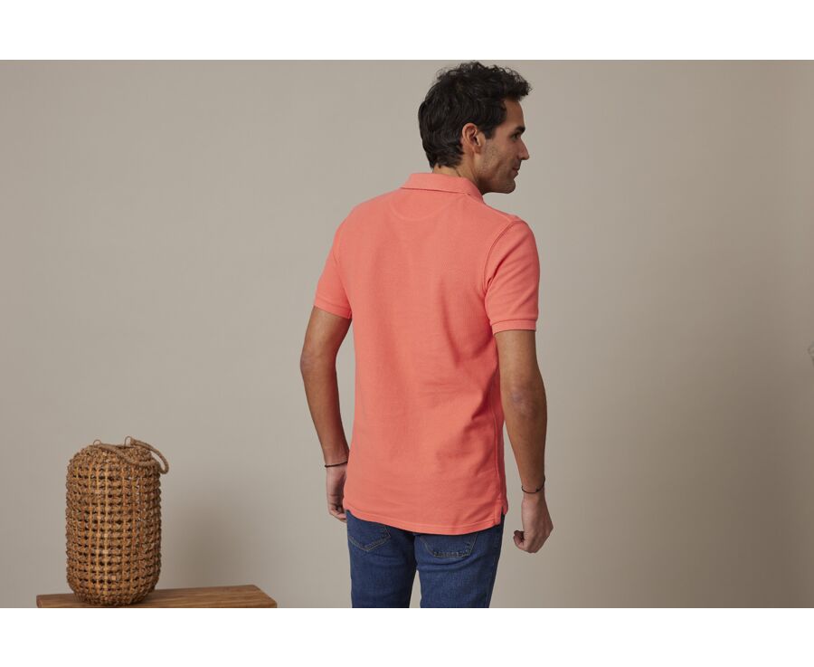 Coral Men's polo shirt - ANDY II