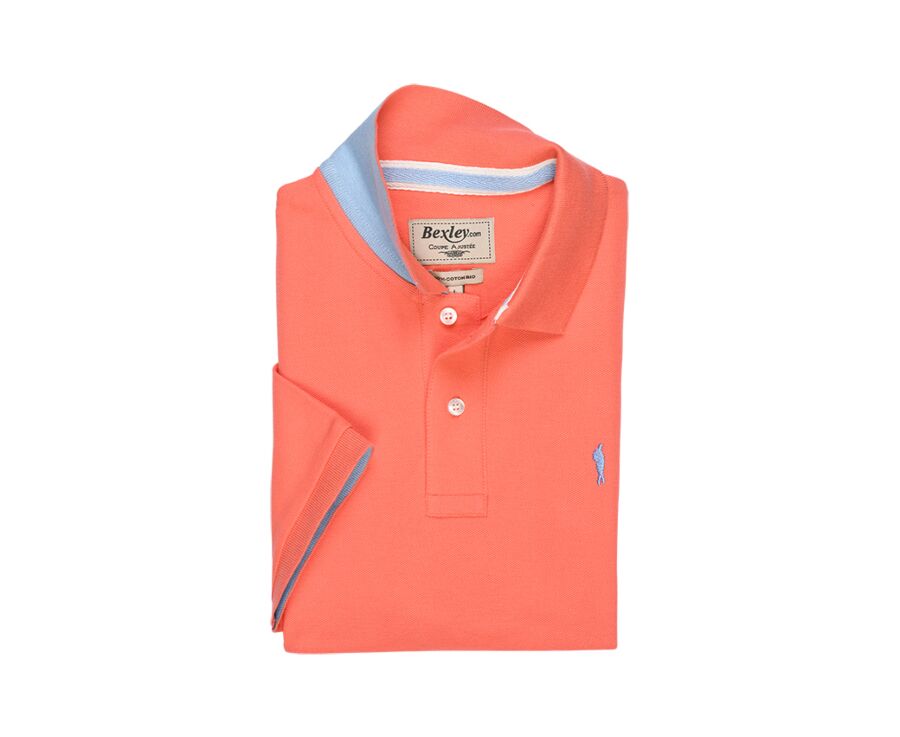 Coral Men's polo shirt - ANDY II