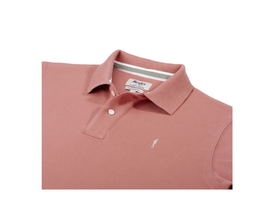 Men’s Polo Shirt Vintage Pink - ANDY II