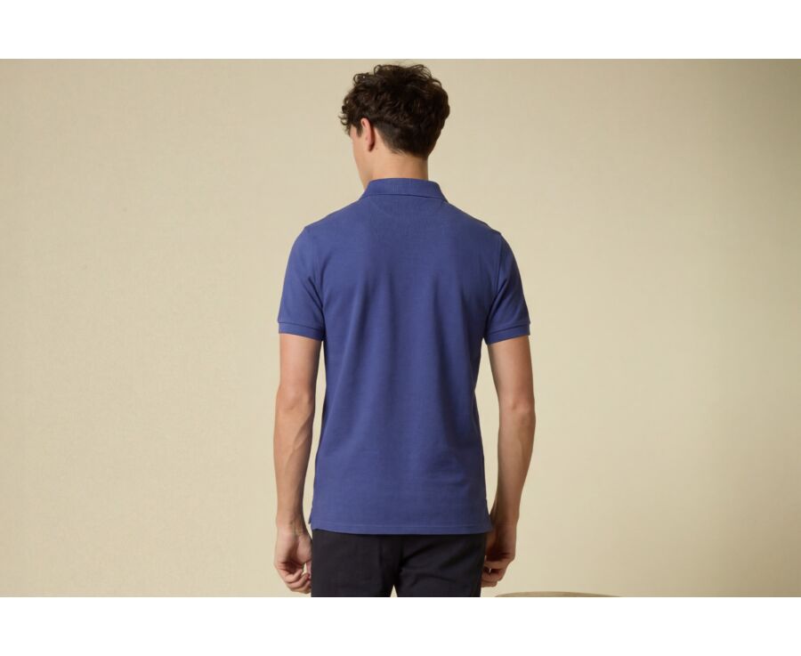 Royal Blue Men's polo shirt - ANDY II