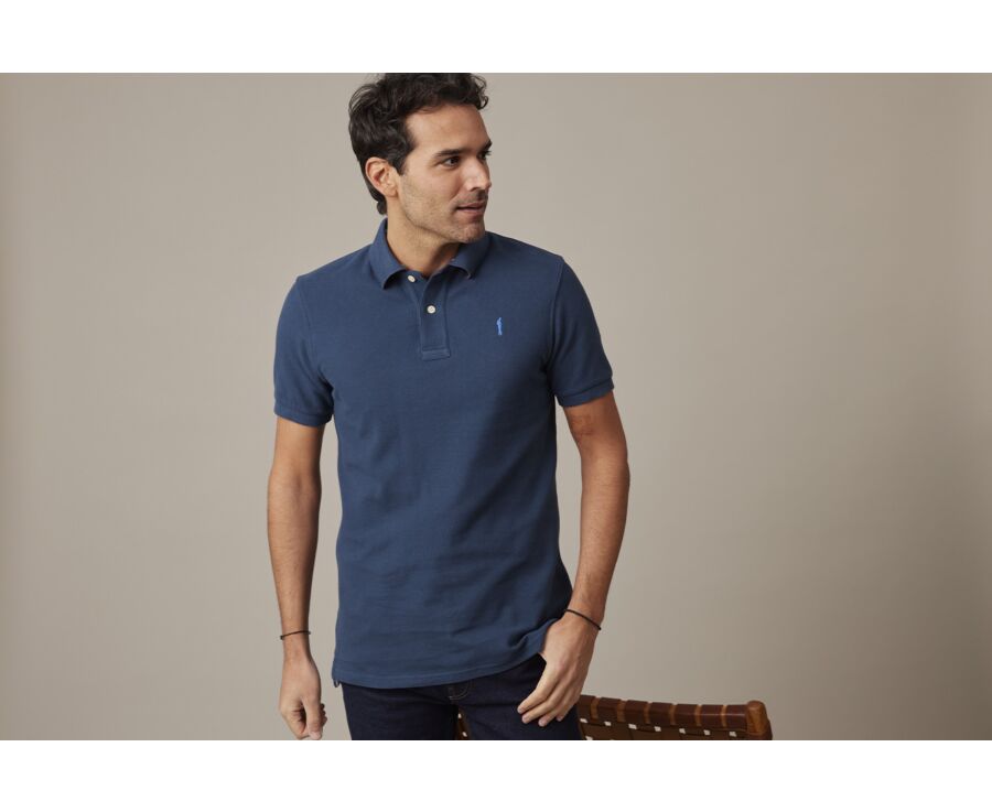 Nordic Blue Men's polo shirt - ANDY II
