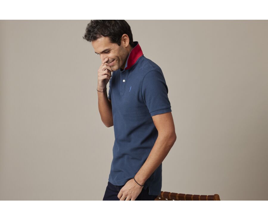 Nordic Blue Men's polo shirt - ANDY II