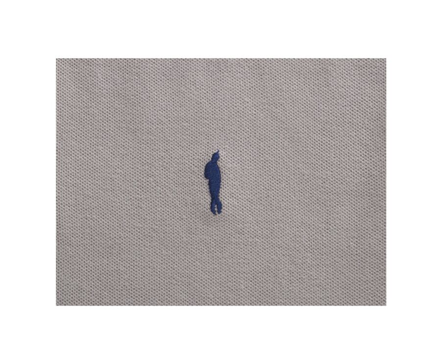 Taupe Clair Men's polo shirt - ANDY II