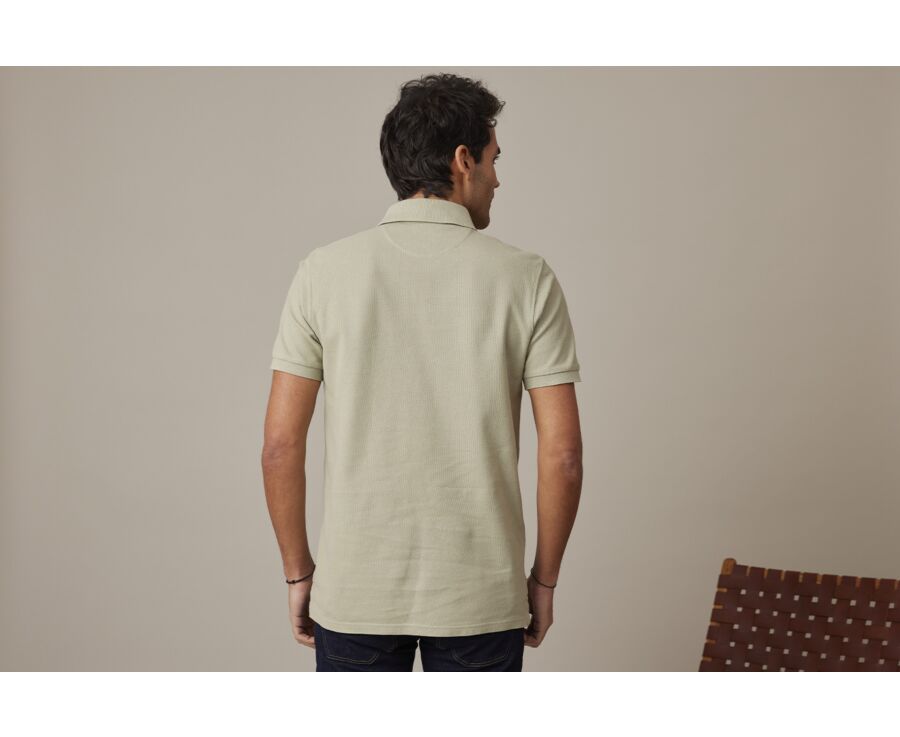 Lime Green Men's polo shirt - ANDY II