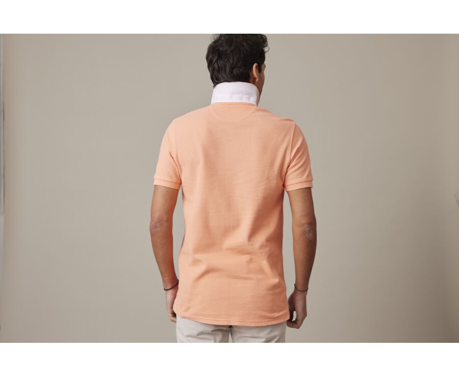 Light Coral Men's polo shirt - ANDY II