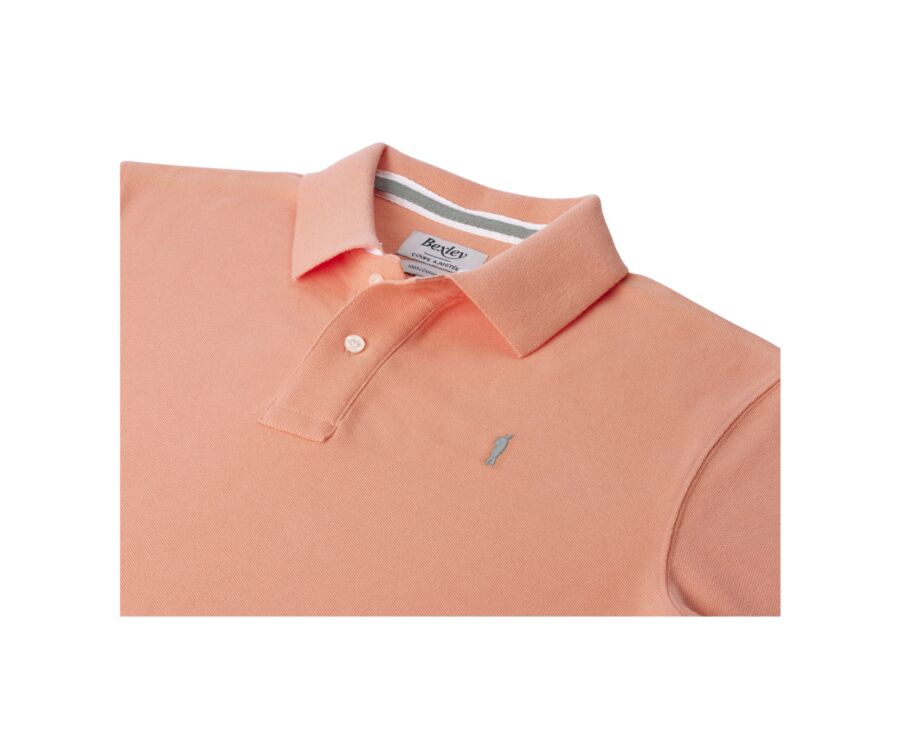 Light Coral Men's polo shirt - ANDY II