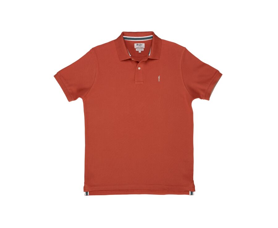 Men’s Polo Shirt - Rust - ANDY II