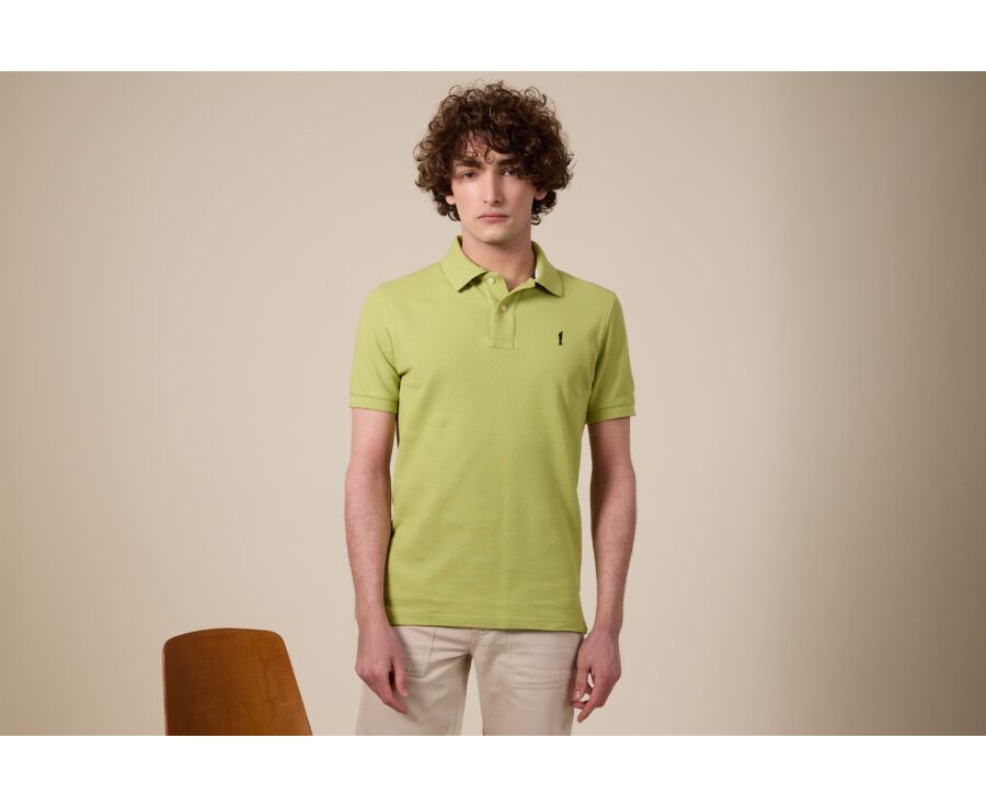 Men’s Polo Shirt Pistachio Green - ANDY II