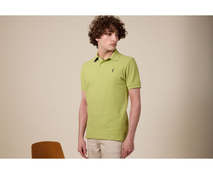 Men’s Polo Shirt Pistachio Green - ANDY II