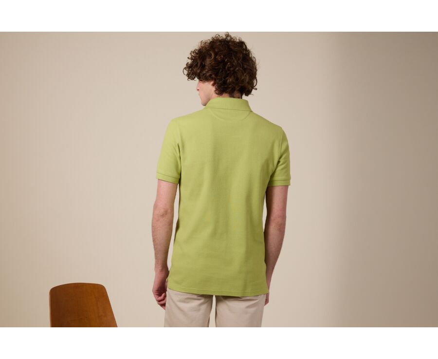 Men’s Polo Shirt Pistachio Green - ANDY II