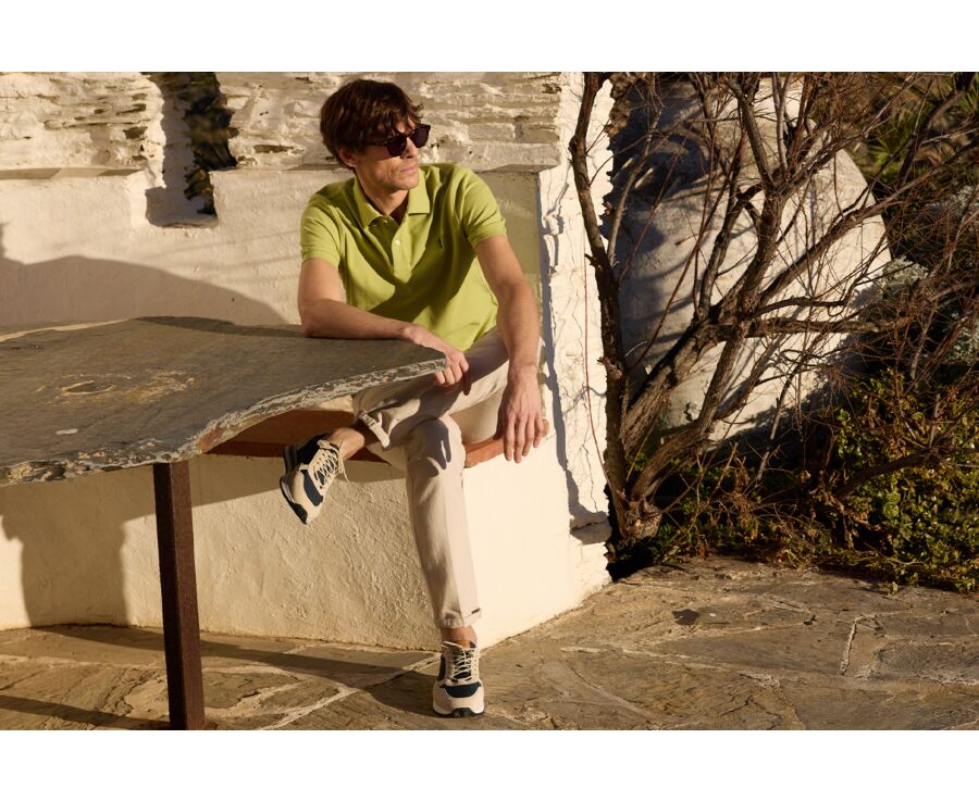 Men’s Polo Shirt Pistachio Green - ANDY II