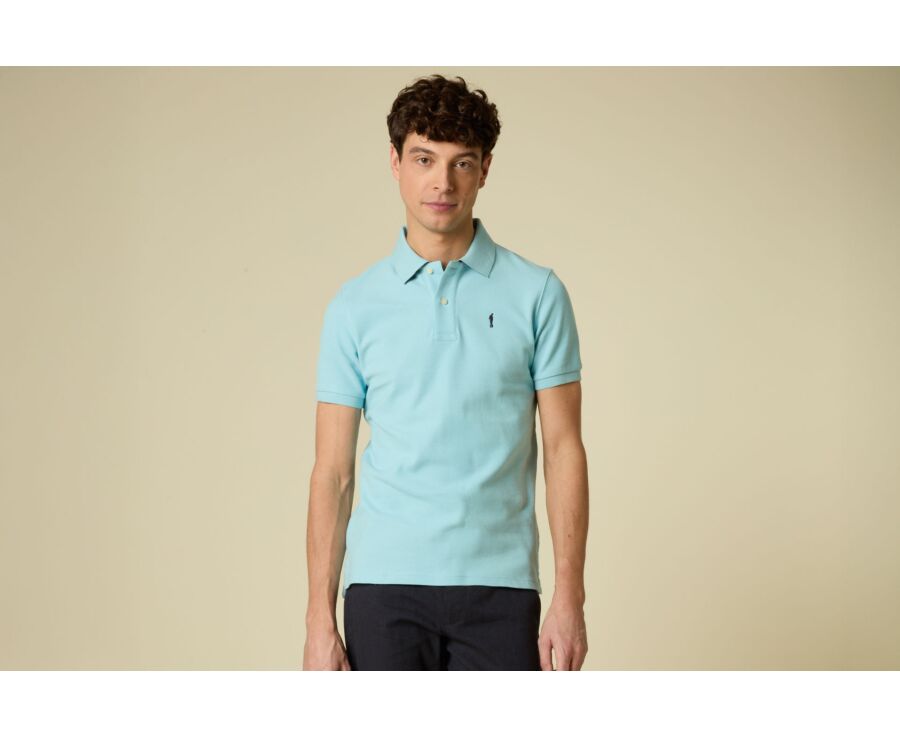 Men’s Polo Shirt Turquoise - ANDY II