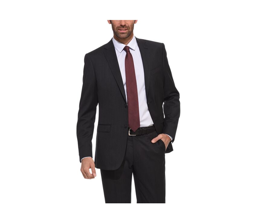 Men's Anthracite Suit Jacket - ARISTIDE