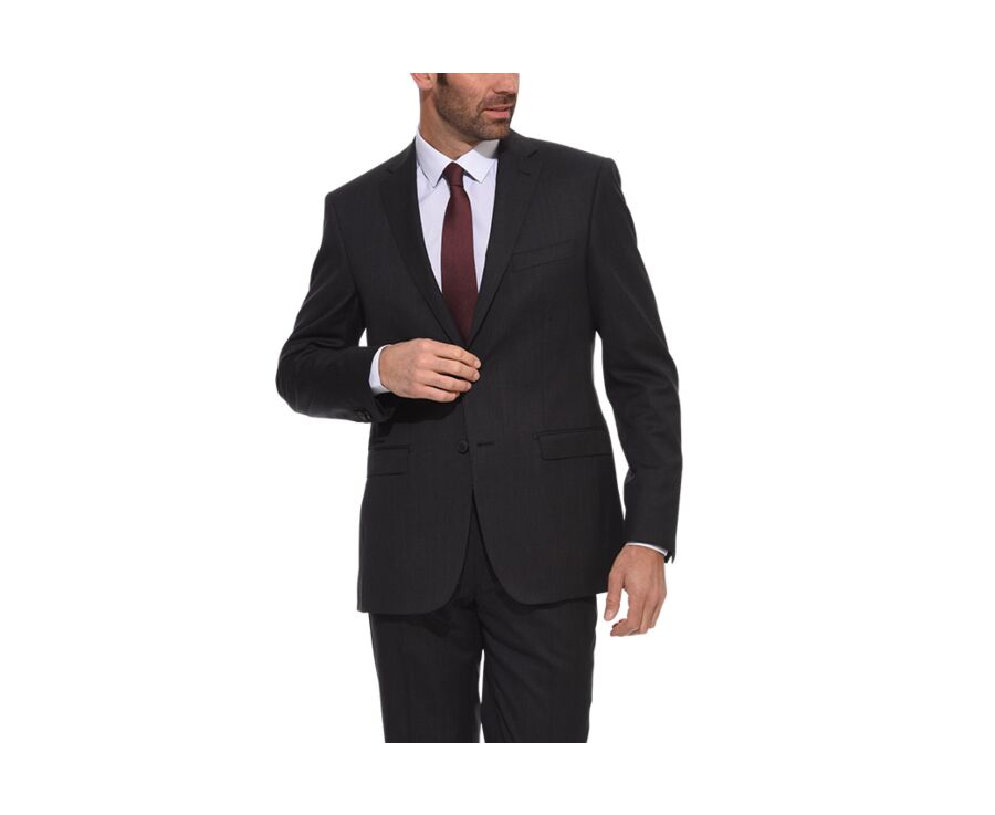 Men's Anthracite Suit Jacket - ARISTIDE