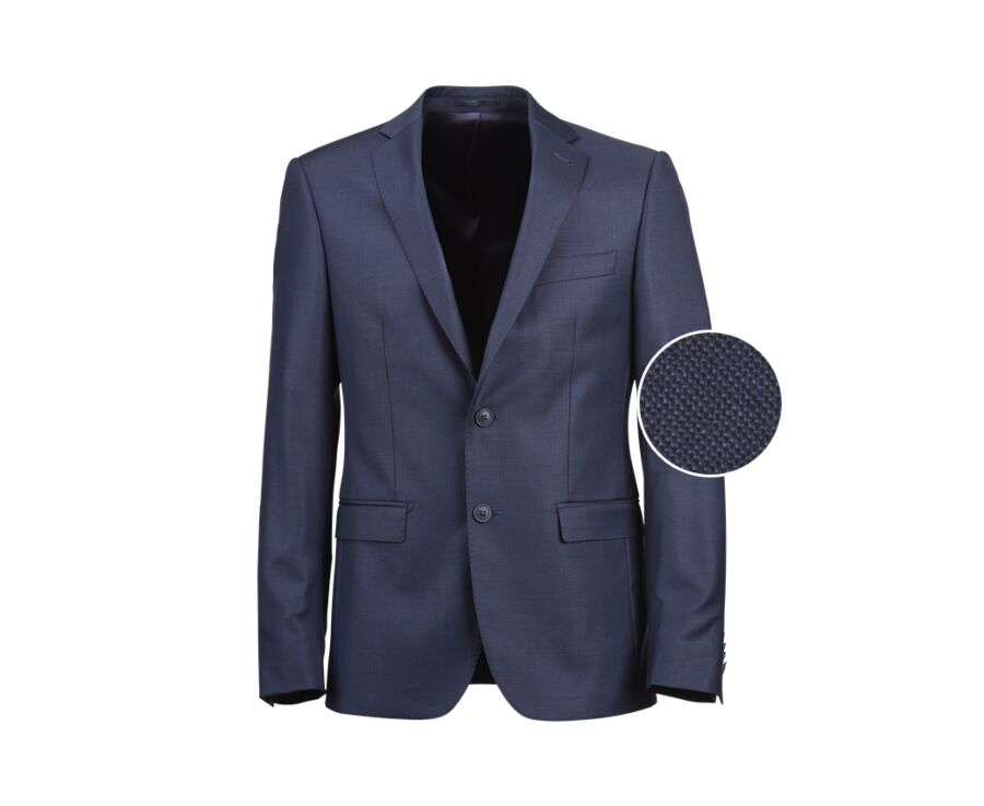 Men s Prussian Blue Suit Jacket Aristide Bexley