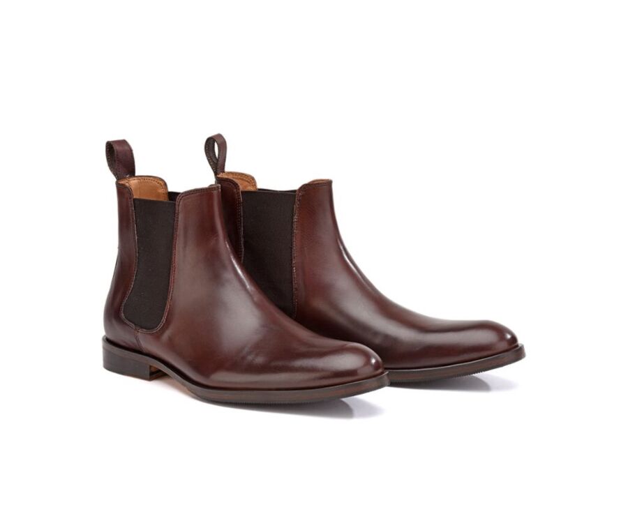 Chocolate Chelsea Boots - DAWSON II PATIN
