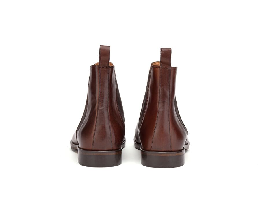 Chocolate Chelsea Boots - DAWSON II PATIN