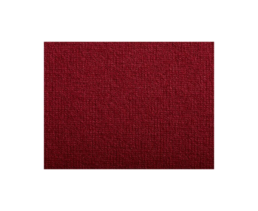 Red round-neck wool jumper - CONAN