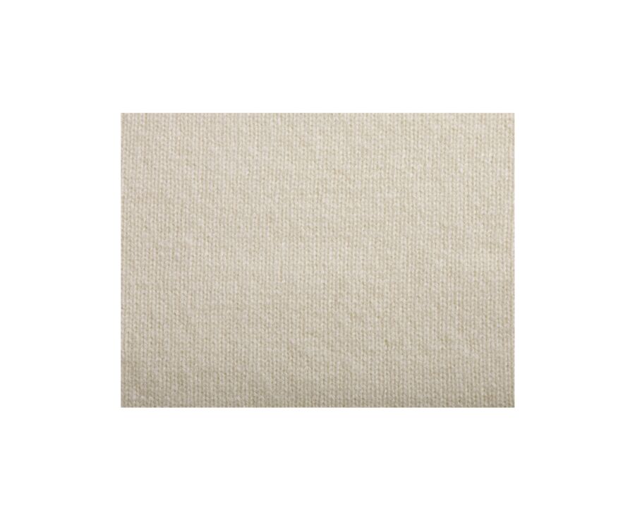 Ecru wool roll-neck jumper - EMERIC