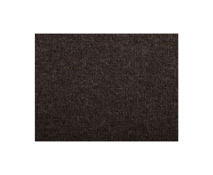 Dark Chocolate wool roll-neck jumper - EMERIC
