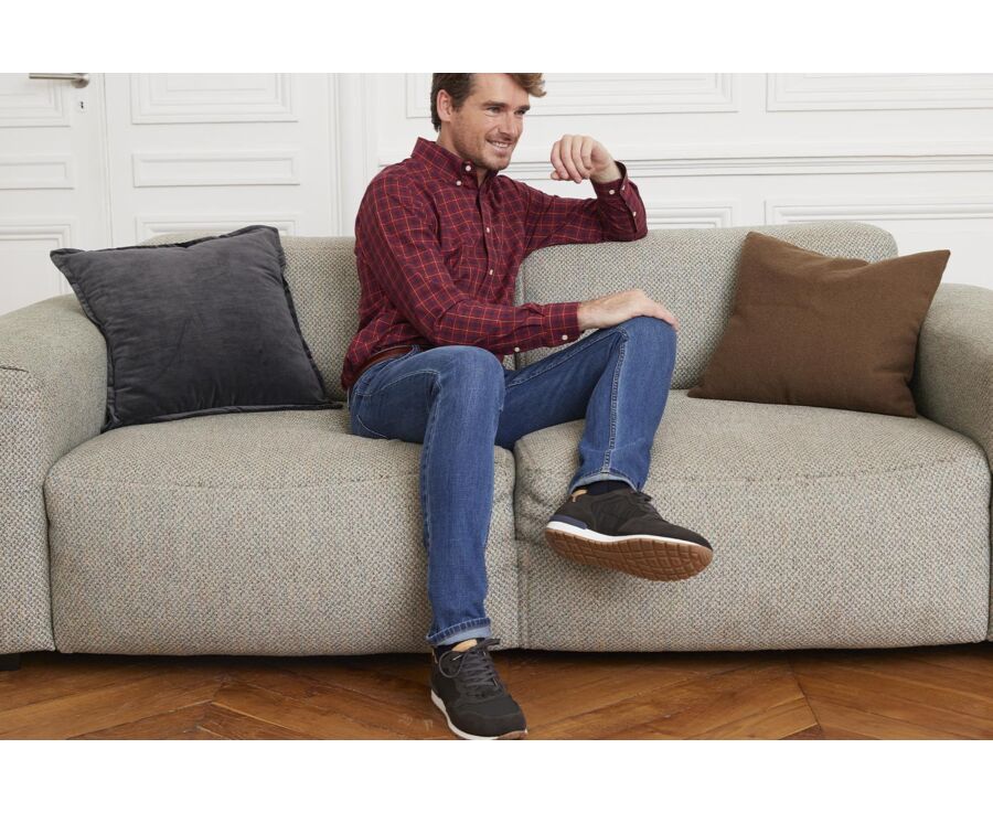 Denim stone Men's slim fit jeans - RIDLEY