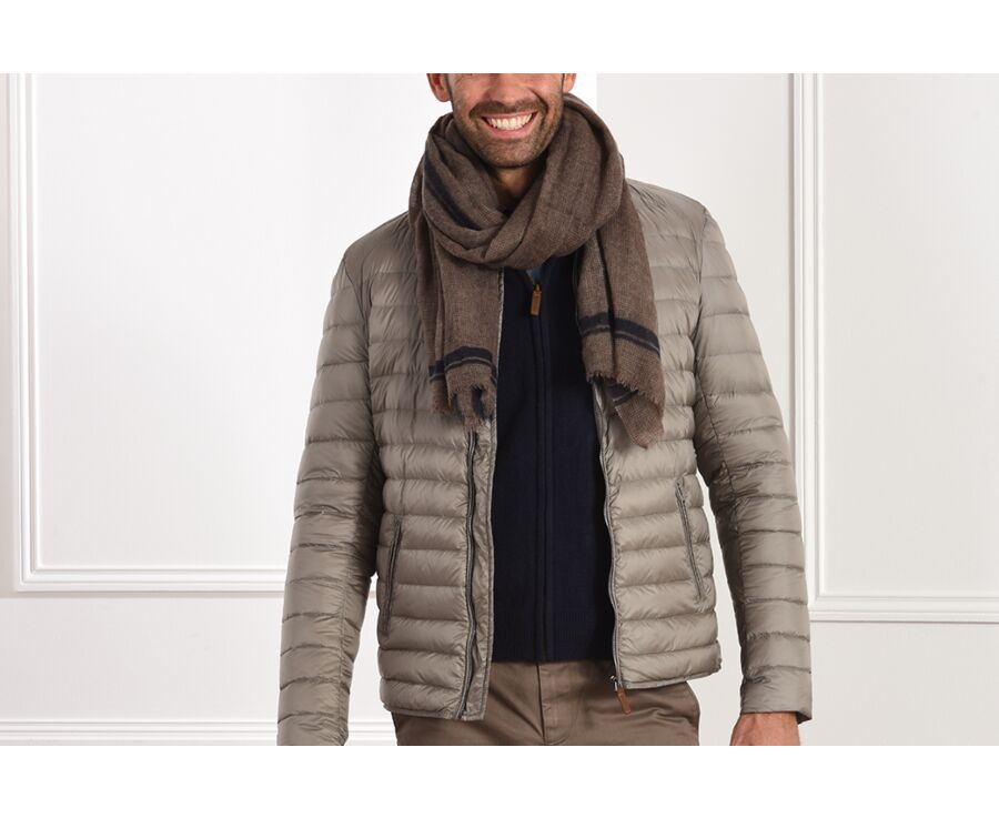 Taupe Lightweight Puffer Jacket - SVEN