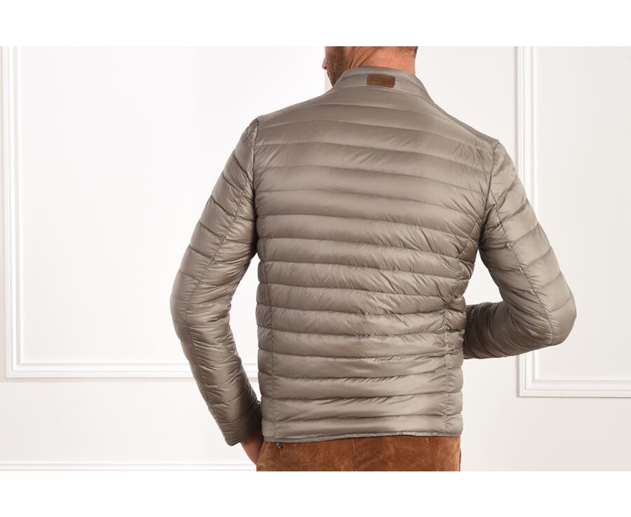 Taupe Lightweight Puffer Jacket - SVEN