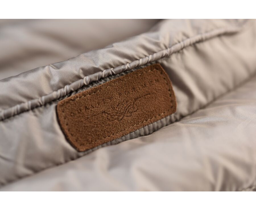 Taupe Lightweight Puffer Jacket - SVEN