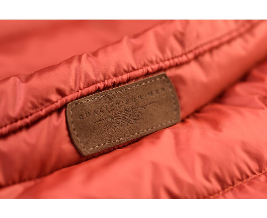 Copper Red Lightweight Puffer Jacket - SVEN