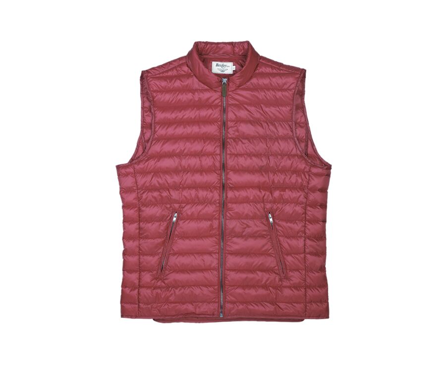 Red Down Gilet - NIELS