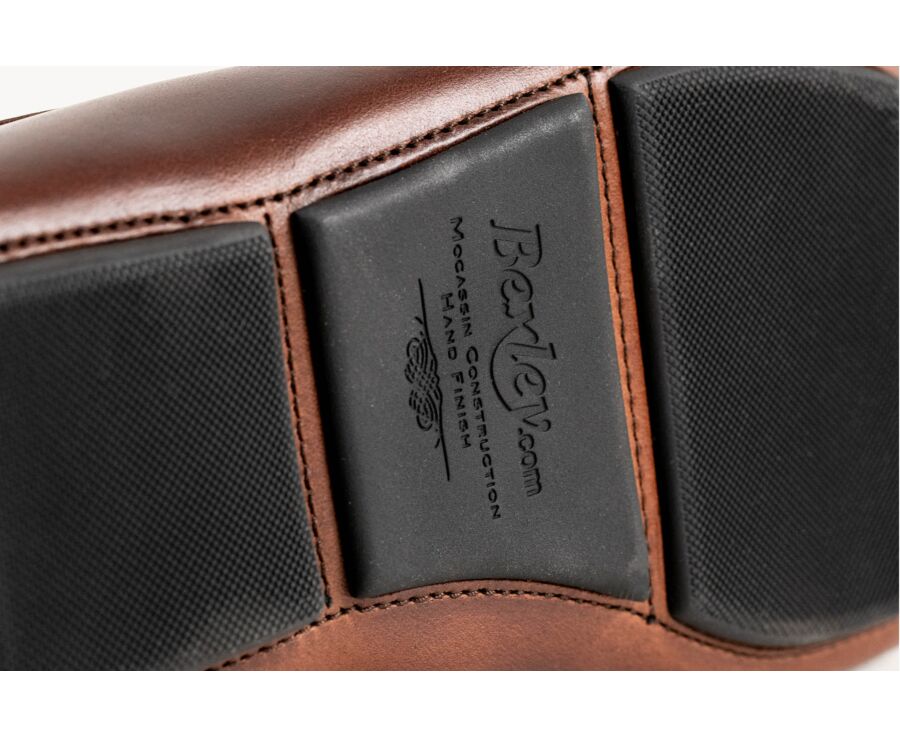 Chocolate Men's Driving Moccasins - SEACREST II