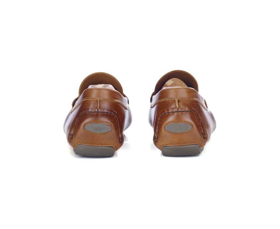 Chestnut Men's Moccasins - SEACREST II