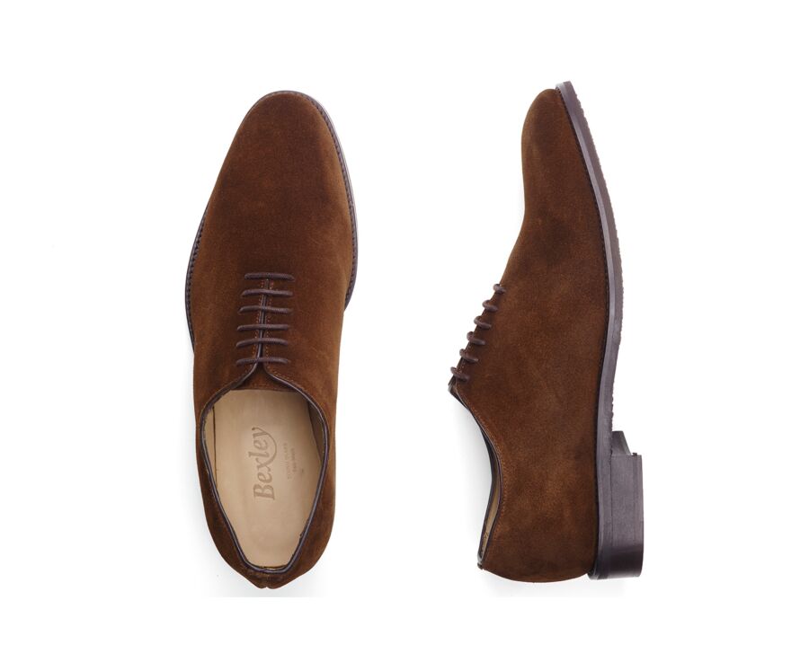 Havana Suede Oxford shoes - PETER PATIN