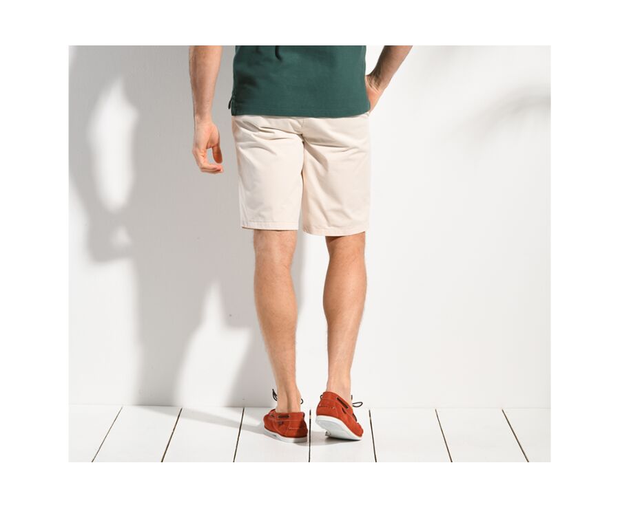 Off White Chino Shorts - BARLOW