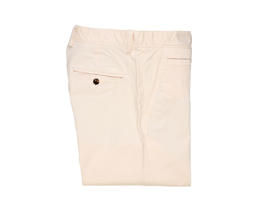 Off White Chino Shorts - BARLOW