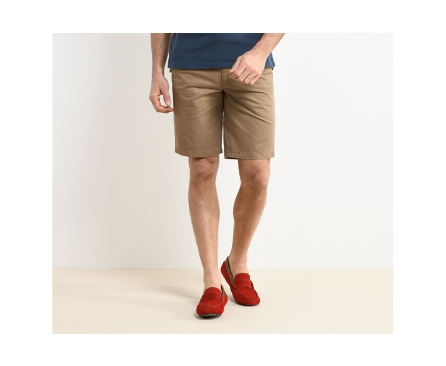 Bronze Chino Shorts - BARLOW